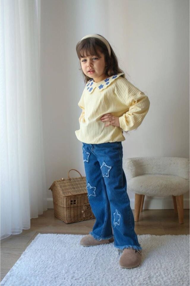 Kiz Çocuk Pantolonlu Takim