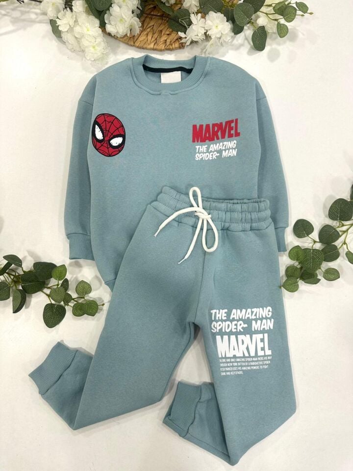 ERKEK ÇOCUK 3 İP ŞARDONLU EŞOFMAN TAKIMI