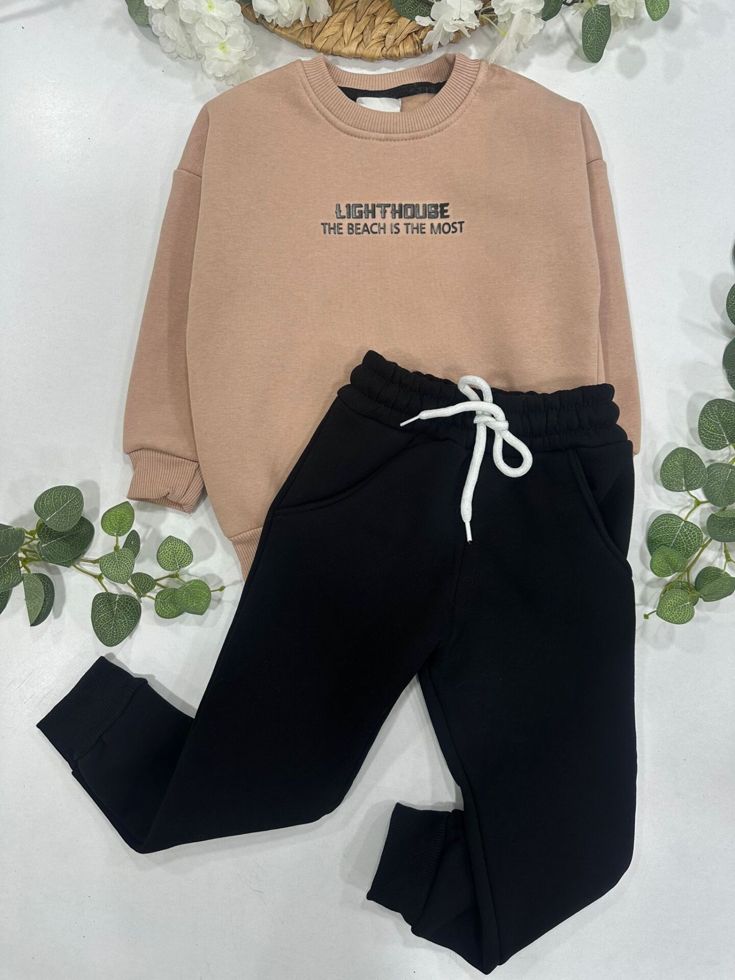 ERKEK ÇOCUK 3 İP ŞARDONLU EŞOFMAN TAKIMI