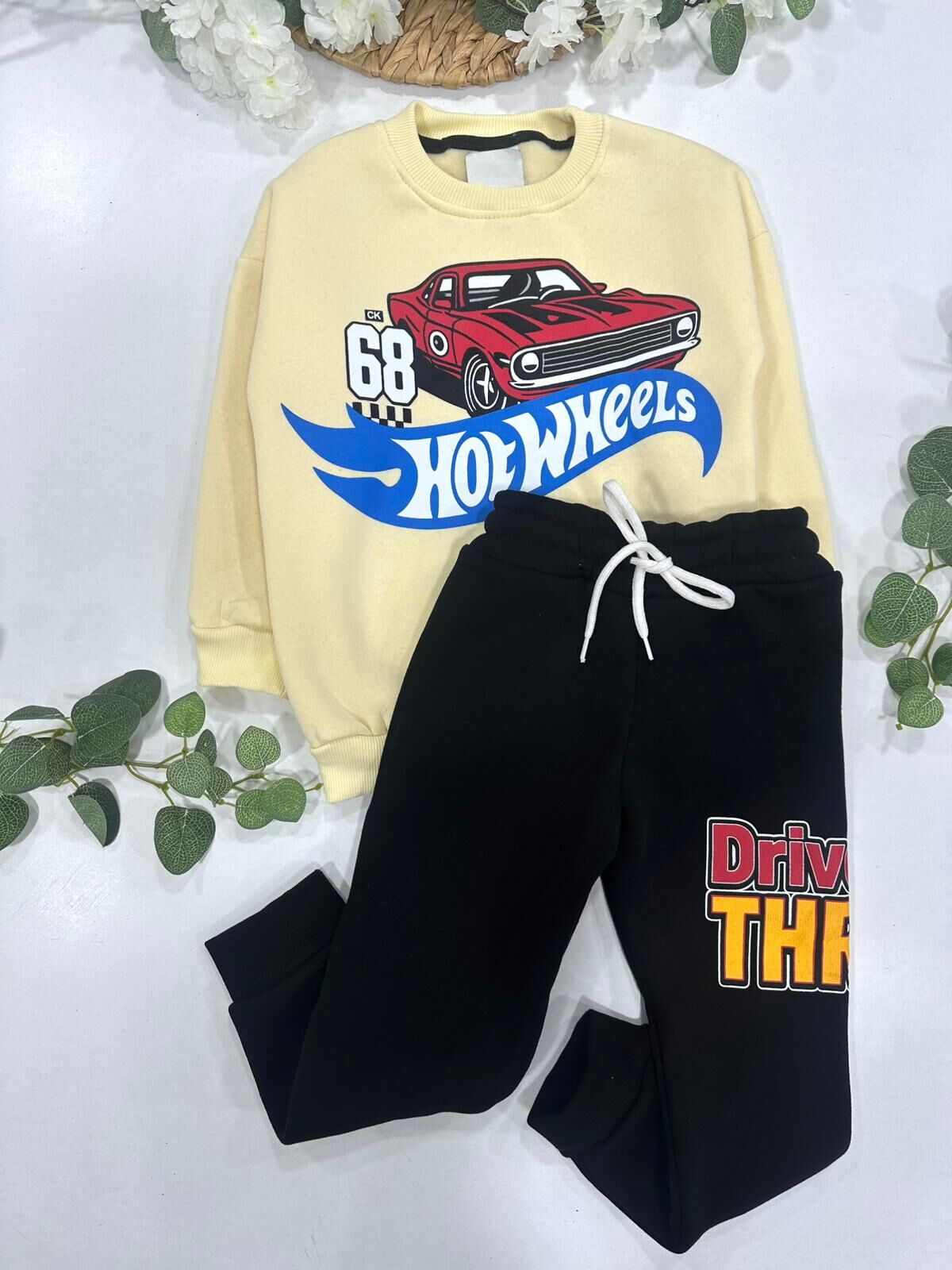 ERKEK ÇOCUK 3 İP ŞARDONLU EŞOFMAN TAKIMI