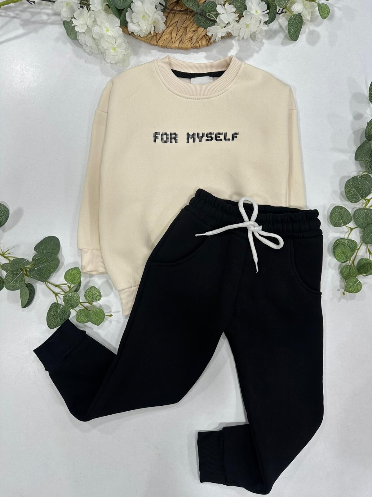 ERKEK ÇOCUK 3 İP ŞARDONLU EŞOFMAN TAKIMI