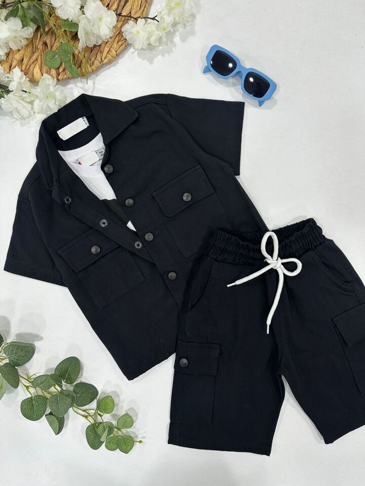 ERKEK ÇOCUK 3'LÜ GABARDİN TAKIM