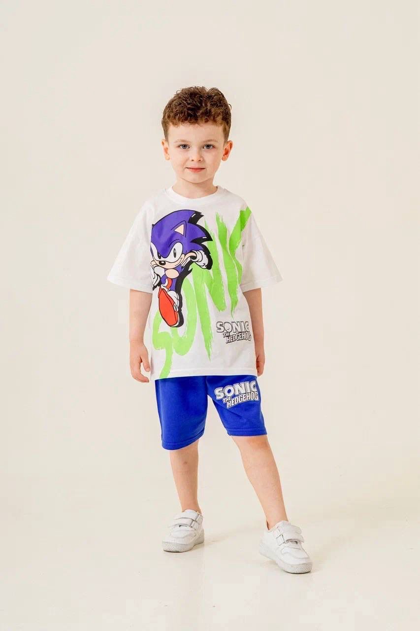ERKEK ÇOCUK BASKILI ŞORTLU TAKIM