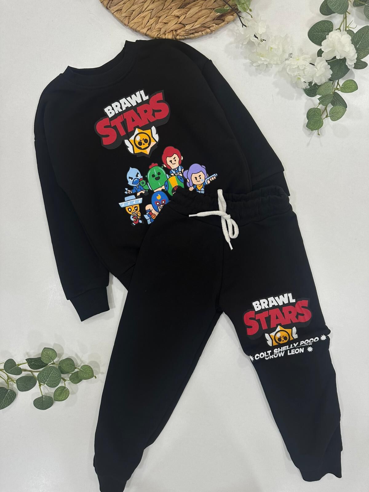 ERKEK ÇOCUK BRAWL STAR BASKILI EŞOFMAN TAKIMI