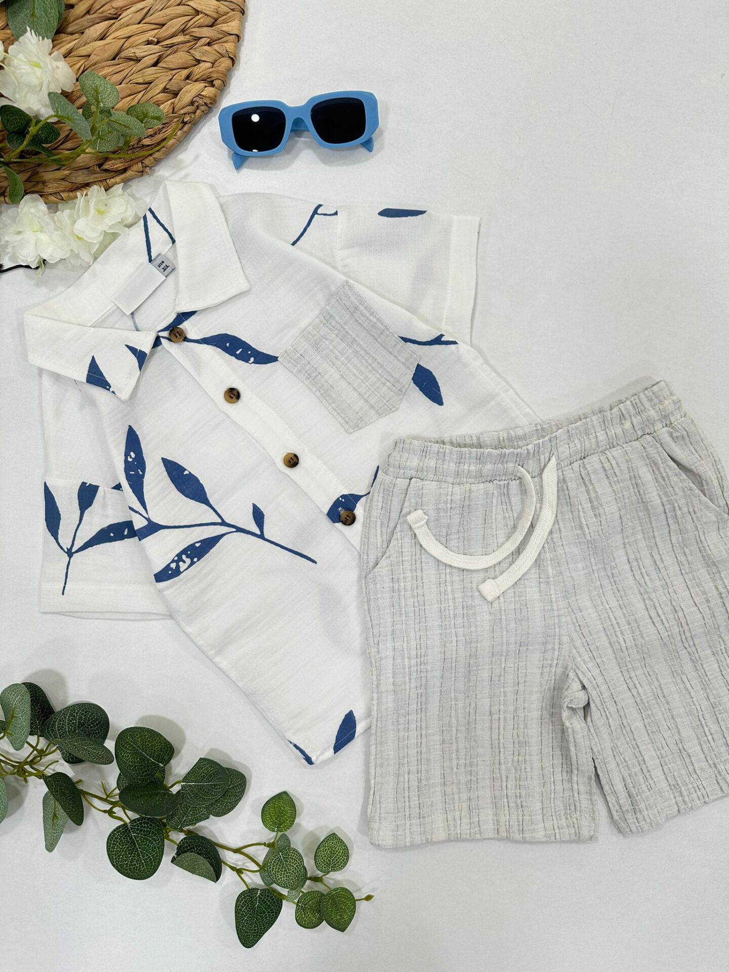 ERKEK ÇOCUK KETEN TAKIM