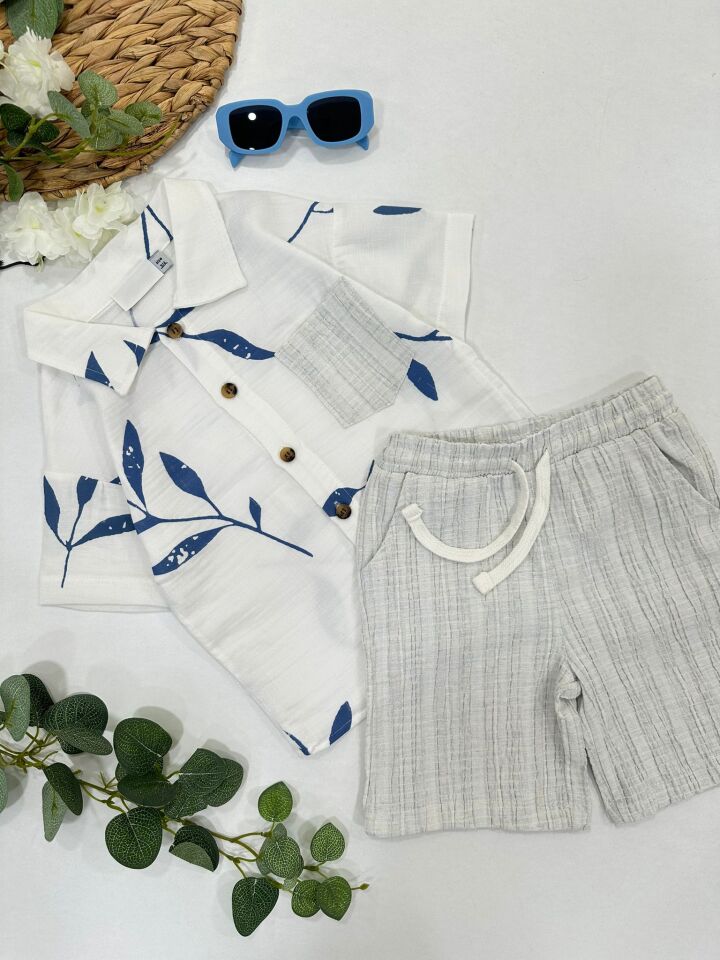 ERKEK ÇOCUK KETEN TAKIM