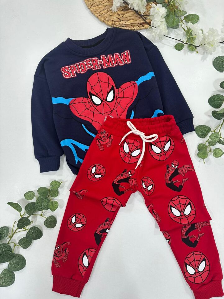 ERKEK ÇOCUK SPIDERMAN EŞOFMAN TAKIMI