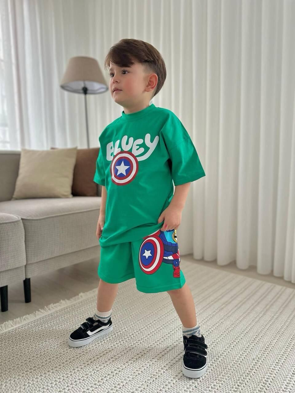 ERKEK ÇOCUK ŞORTLU TAKIM