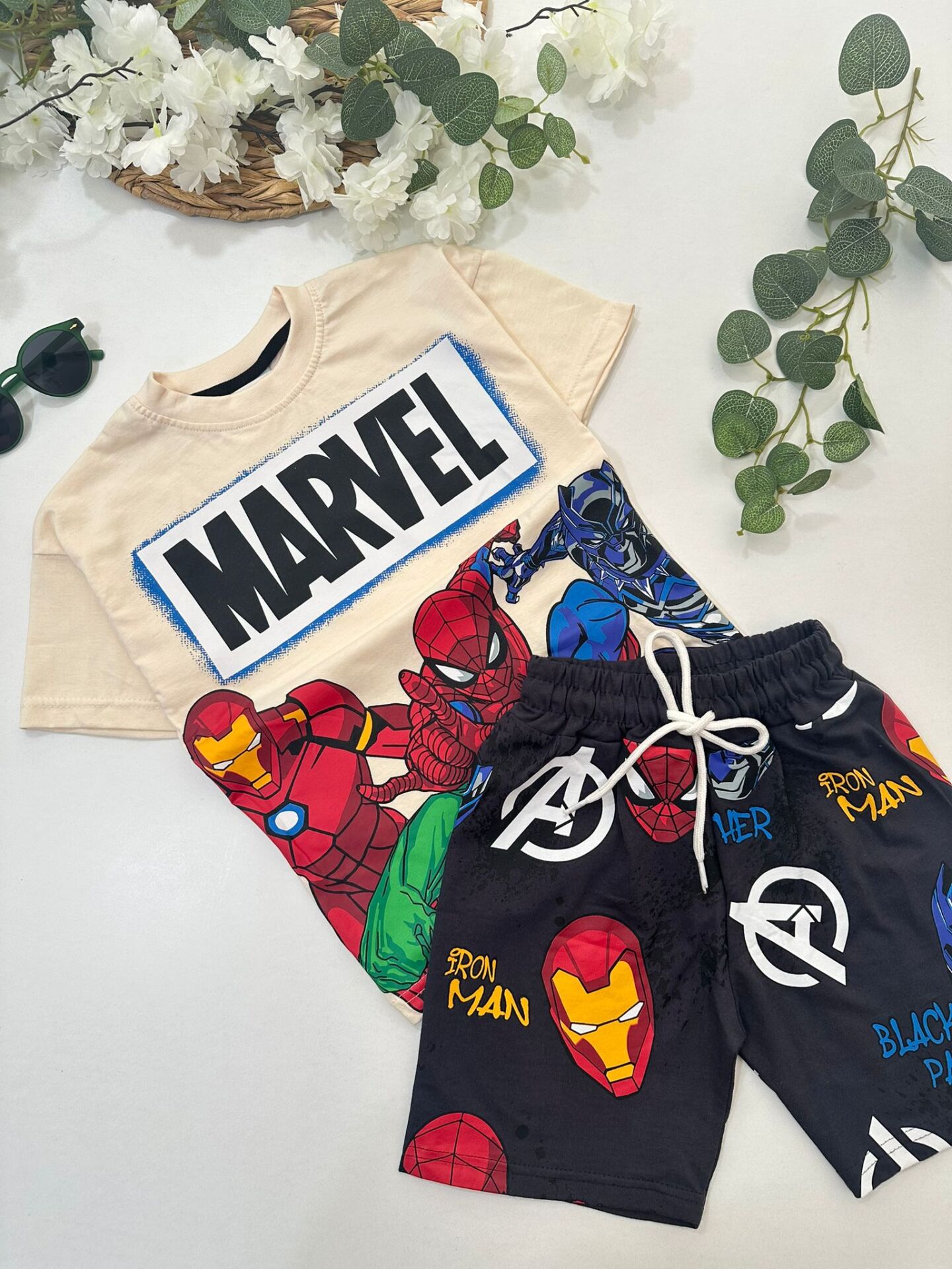 ERKEK ÇOCUK ŞORTLU TAKIM