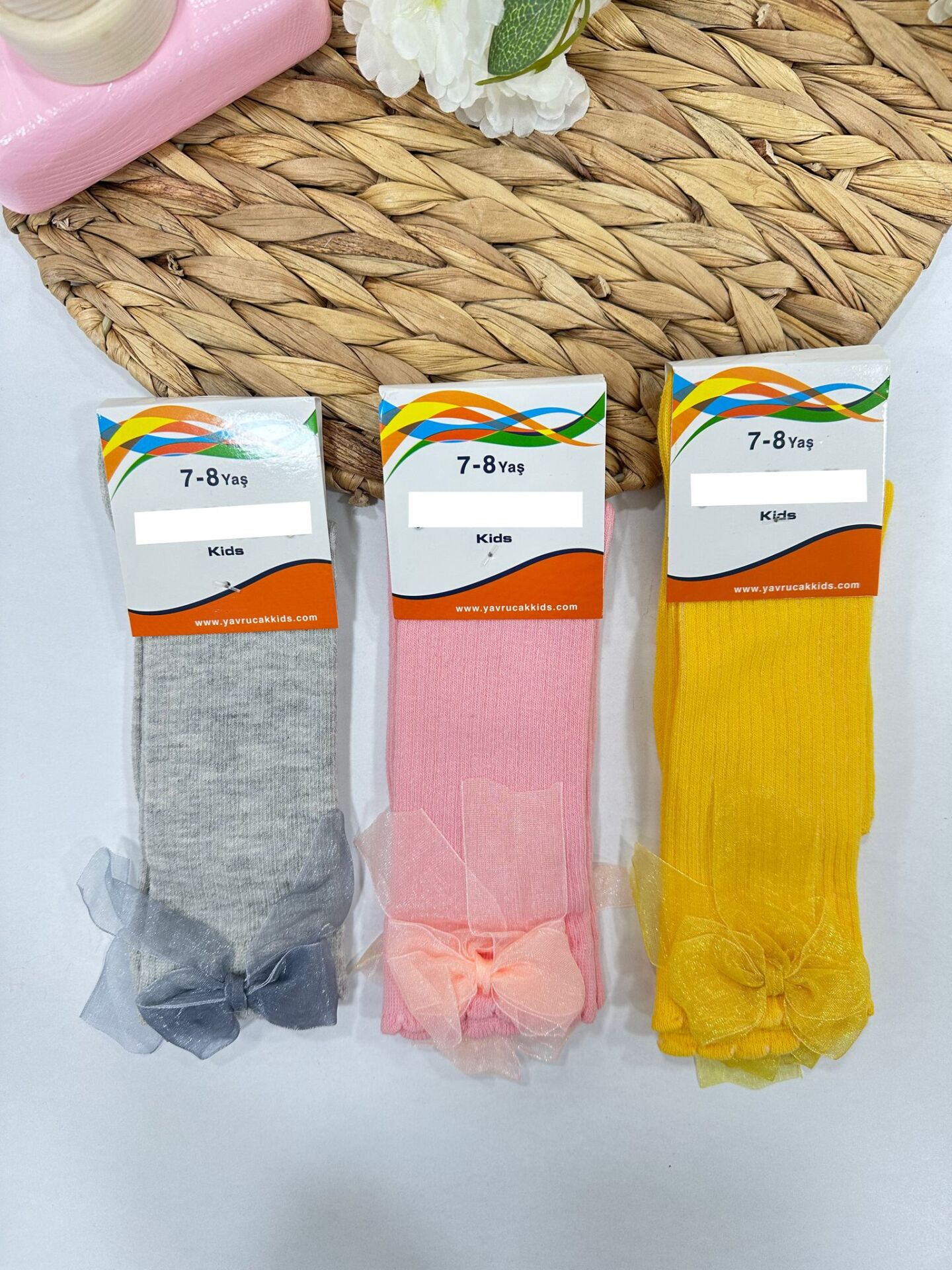 FİYONKLU DİZ ALTI ÇORAP 7-8 YAŞ
