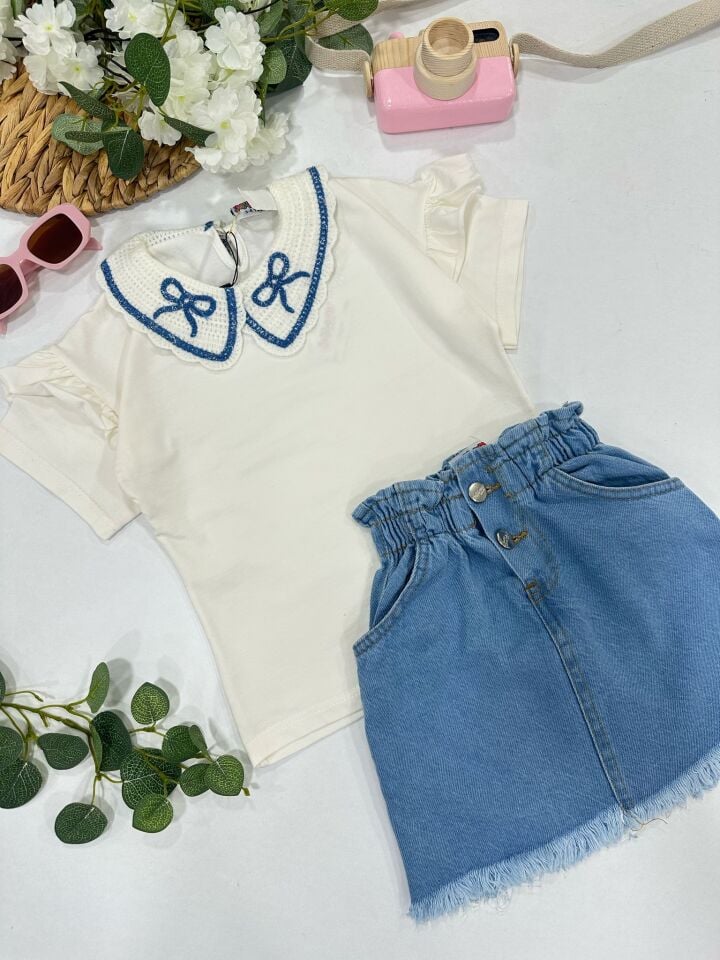 KIZ ÇOCUK ETEKLİ TAKIM