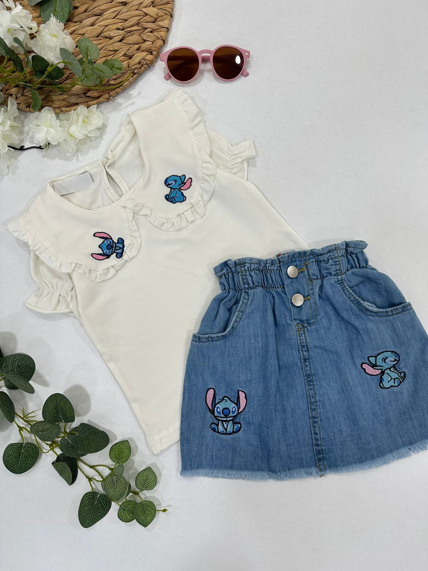 KIZ ÇOCUK ETEKLİ TAKIM