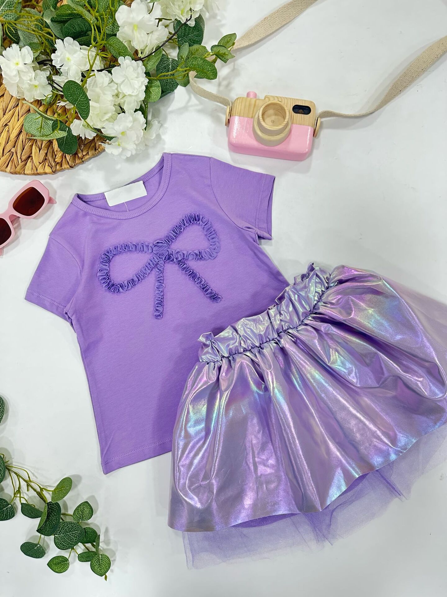 KIZ ÇOCUK ETEKLİ TAKIM