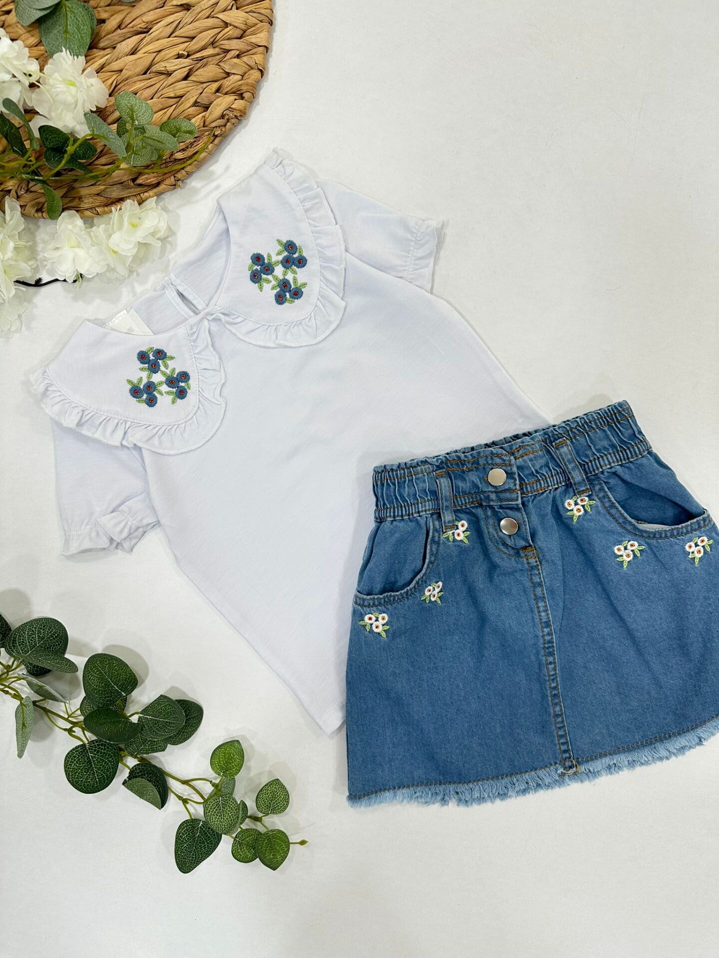 KIZ ÇOCUK ETEKLİ TAKIM