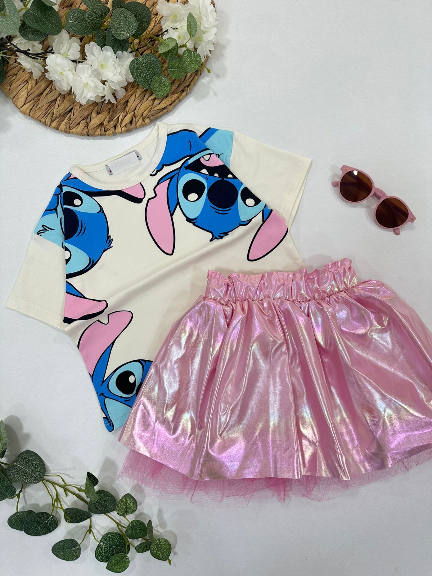 KIZ ÇOCUK ETEKLİ TAKIM