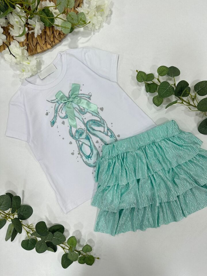 KIZ ÇOCUK ETEKLİ TAKIM