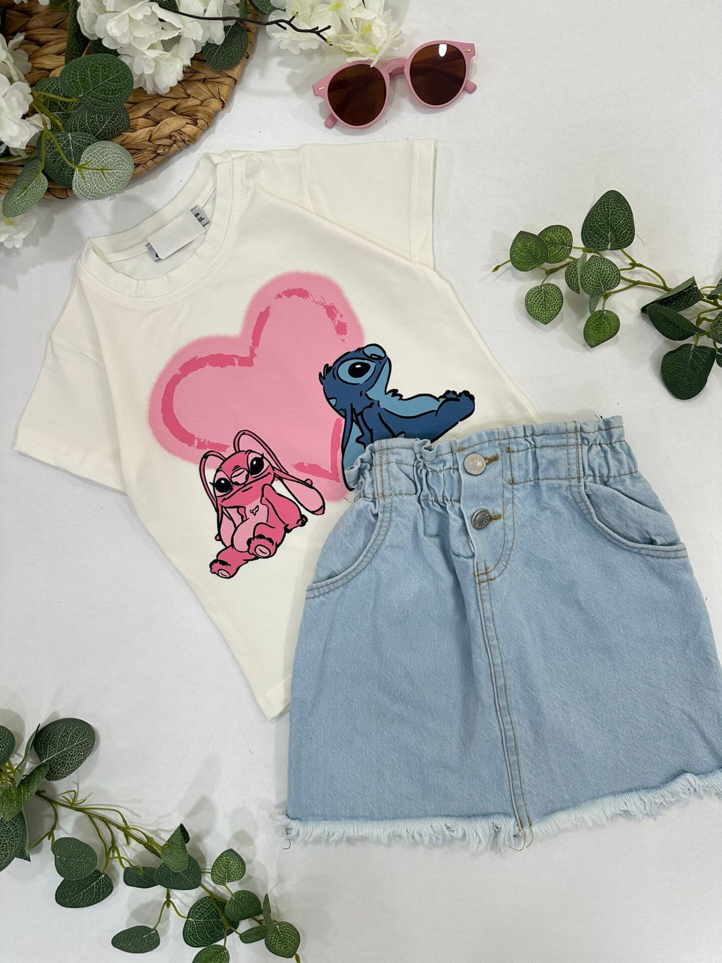 KIZ ÇOCUK ETEKLİ TAKIM