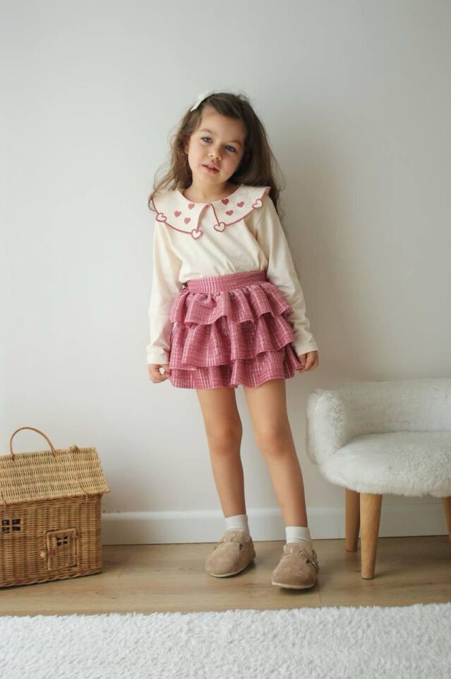 KIZ ÇOCUK ETEKLİ TAKIM