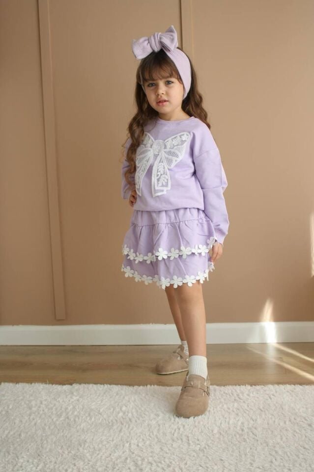 KIZ ÇOCUK ETEKLİ TAKIM