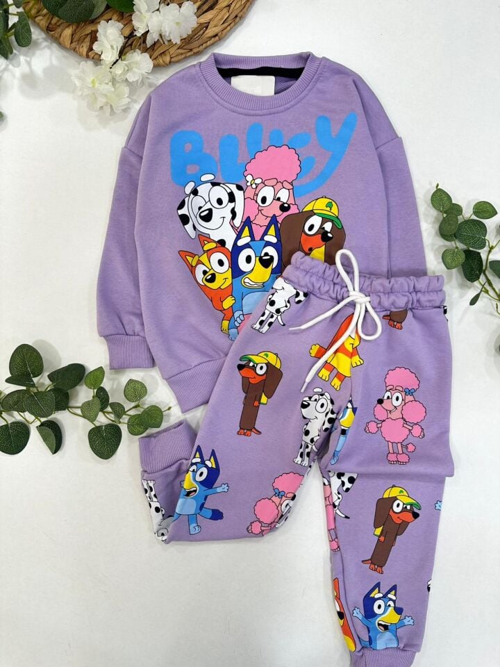 KIZ ÇOCUK EŞOFMAN TAKIMI