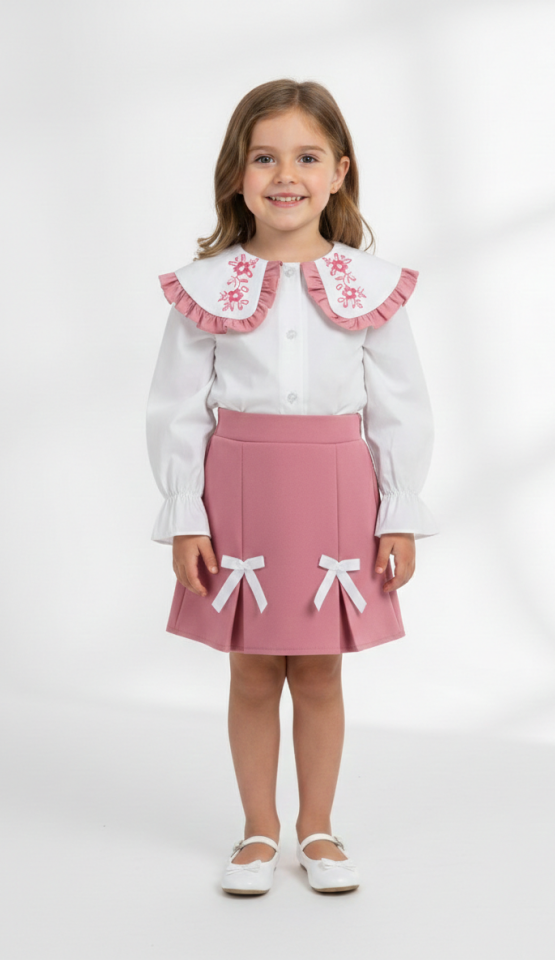 KIZ ÇOCUK ETEKLİ TAKIM