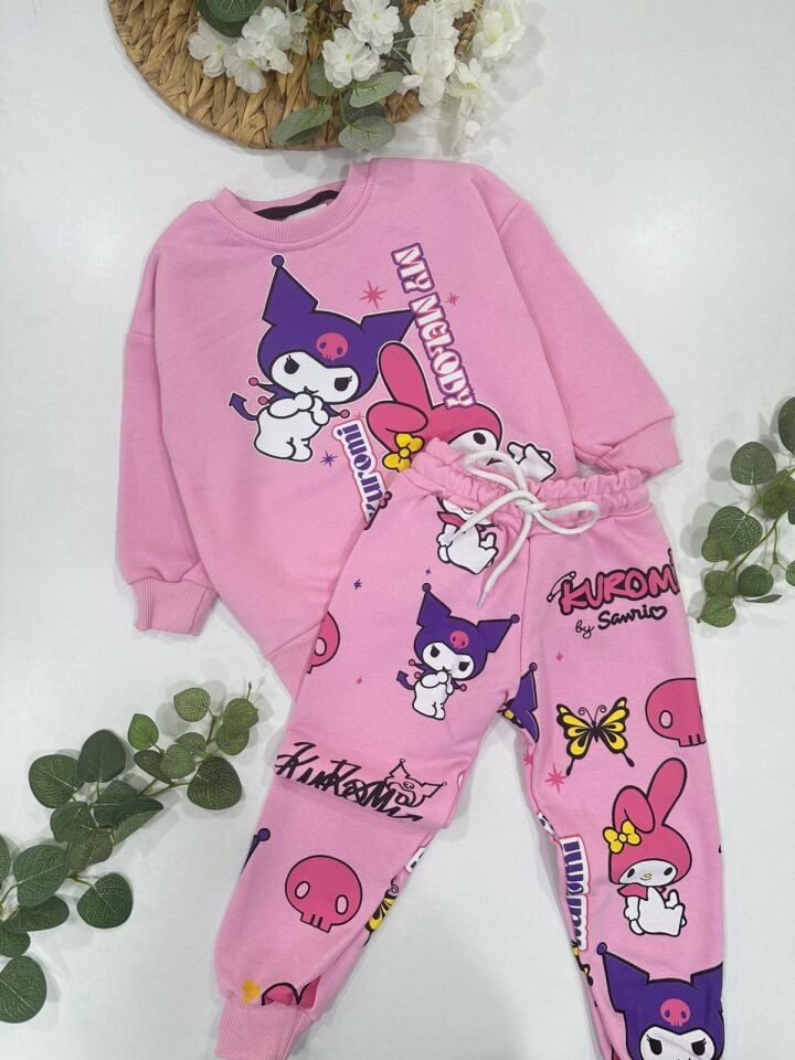 KIZ ÇOCUK EŞOFMAN TAKIMI