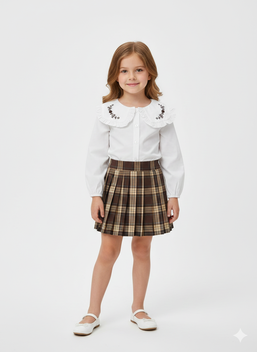 KIZ ÇOCUK ETEKLİ TAKIM