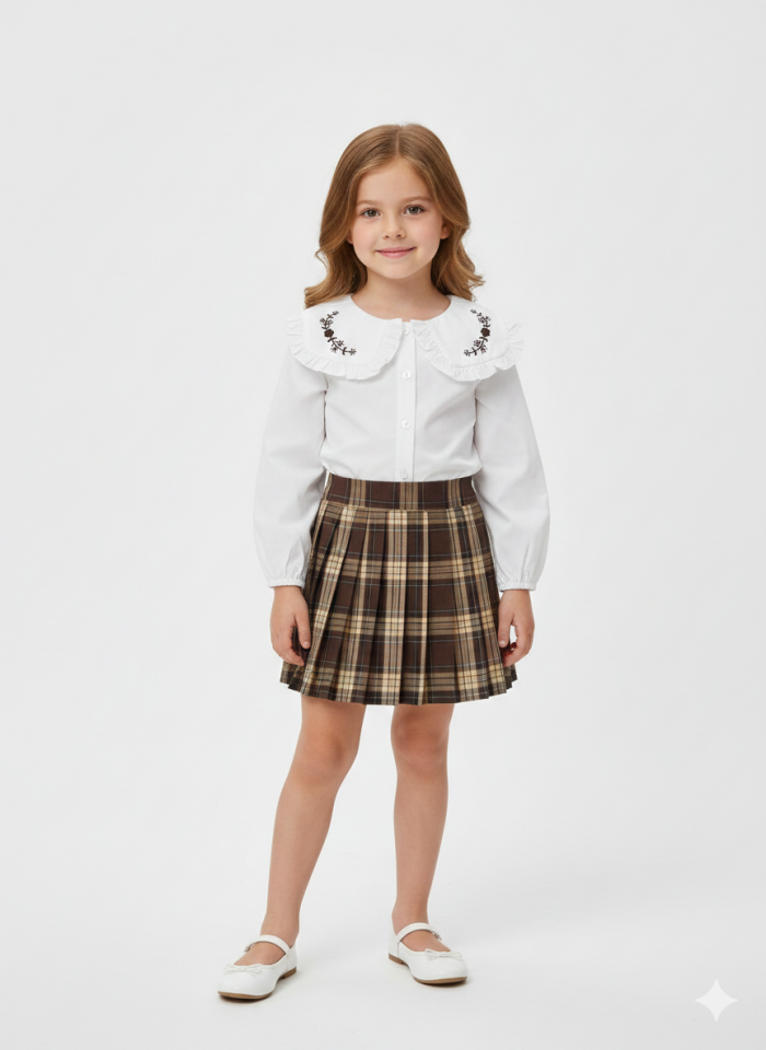 KIZ ÇOCUK ETEKLİ TAKIM