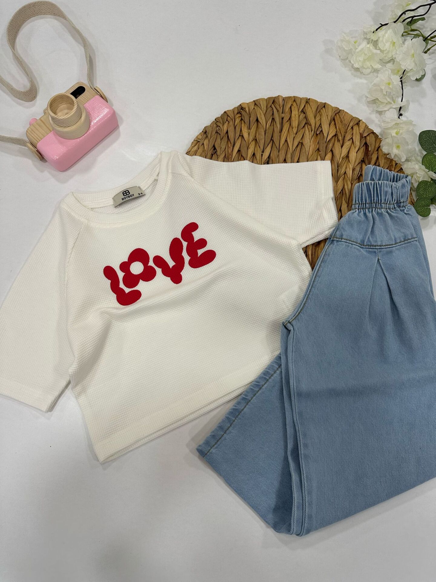 KIZ ÇOCUK PANTOLONLU TAKIM