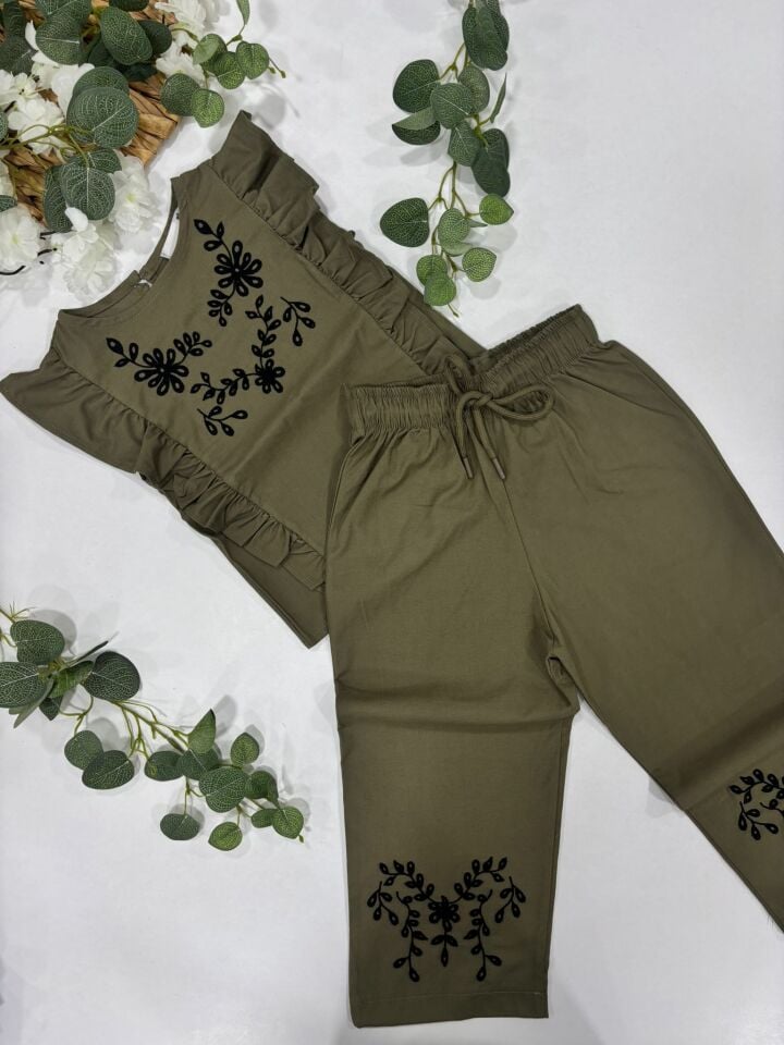 KIZ ÇOCUK PANTOLONLU TAKIM