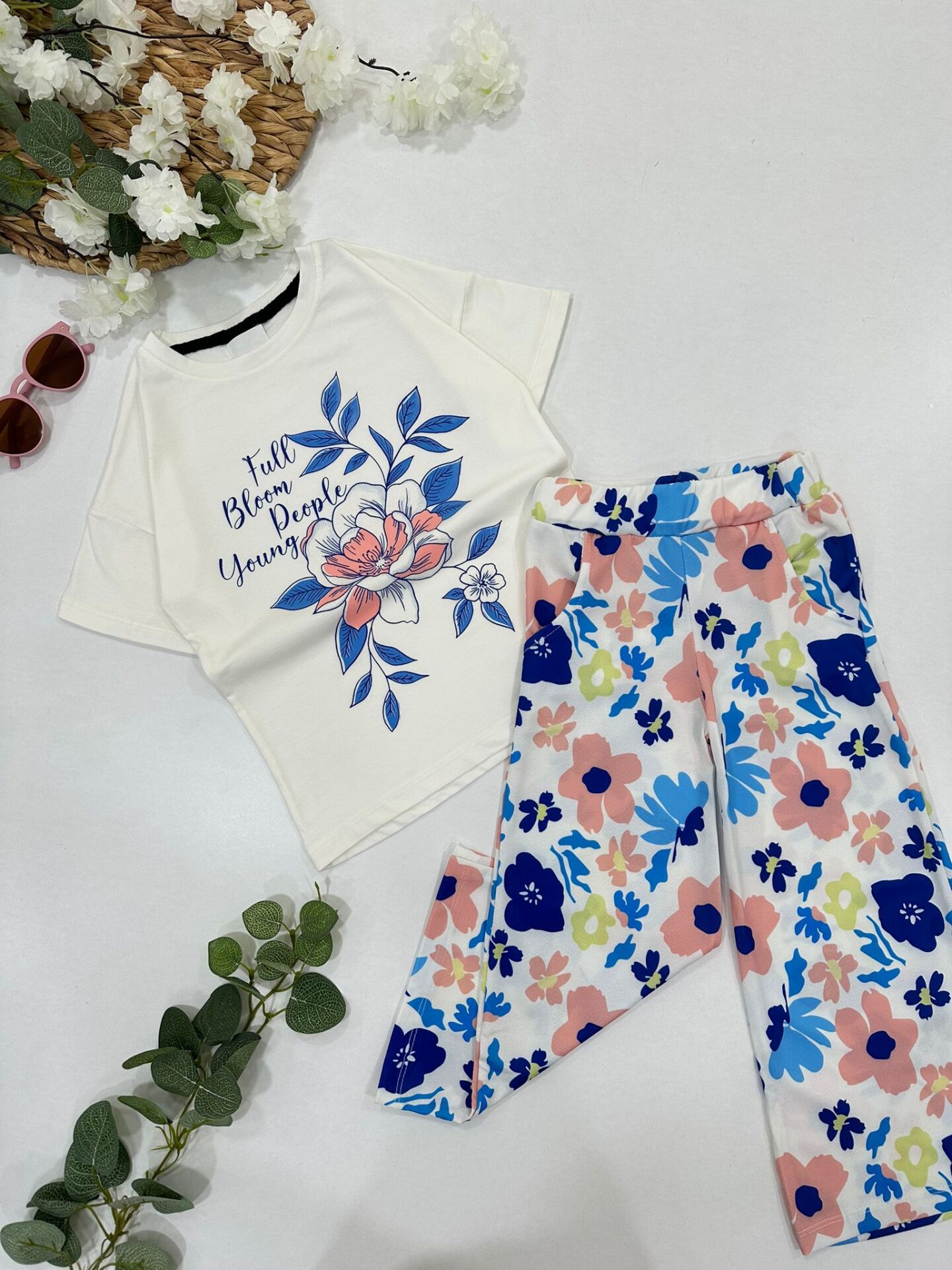 KIZ ÇOCUK PANTOLONLU TAKIM