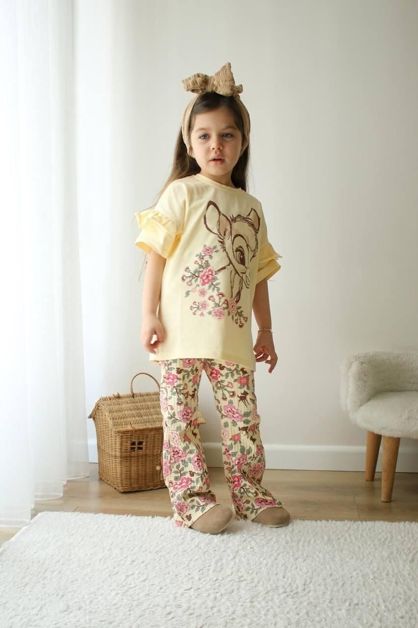 KIZ ÇOCUK PANTOLONLU TAKIM