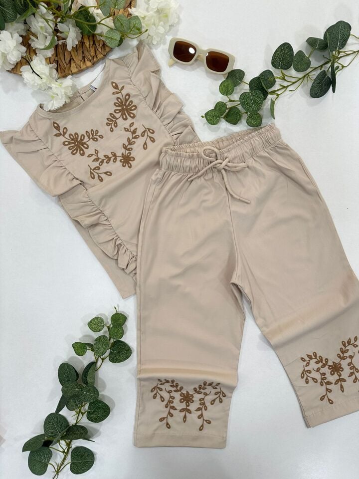 KIZ ÇOCUK PANTOLONLU TAKIM