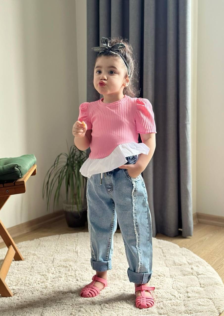 KIZ ÇOCUK PANTOLONLU TAKIM