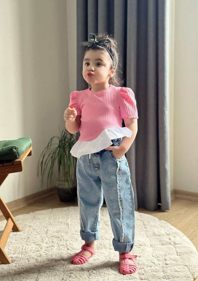 KIZ ÇOCUK PANTOLONLU TAKIM