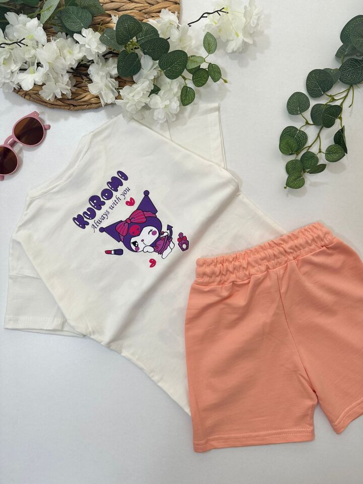 KIZ ÇOCUK ŞORTLU TAKIM