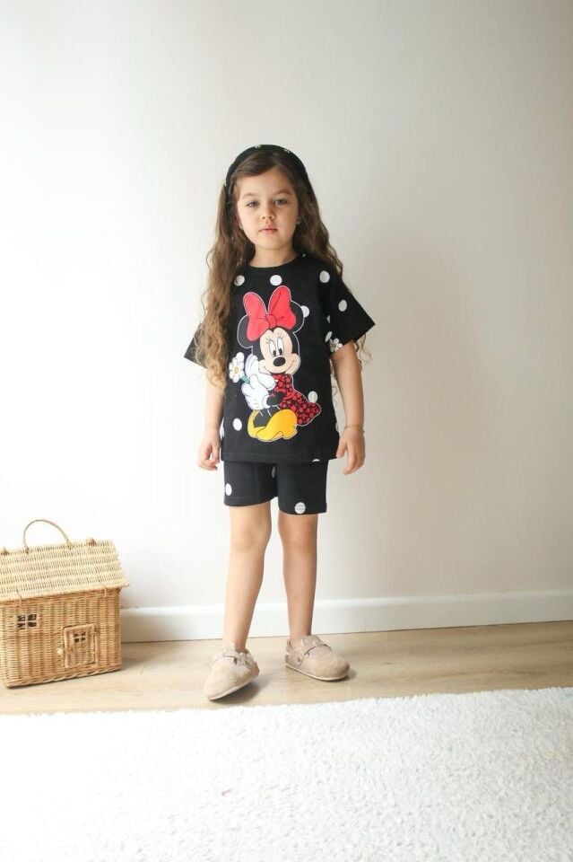 KIZ ÇOCUK ŞORTLU TAKIM