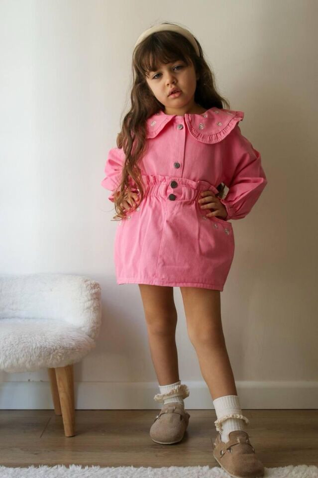 KIZ ÇOCUK ETEKLİ TAKIM