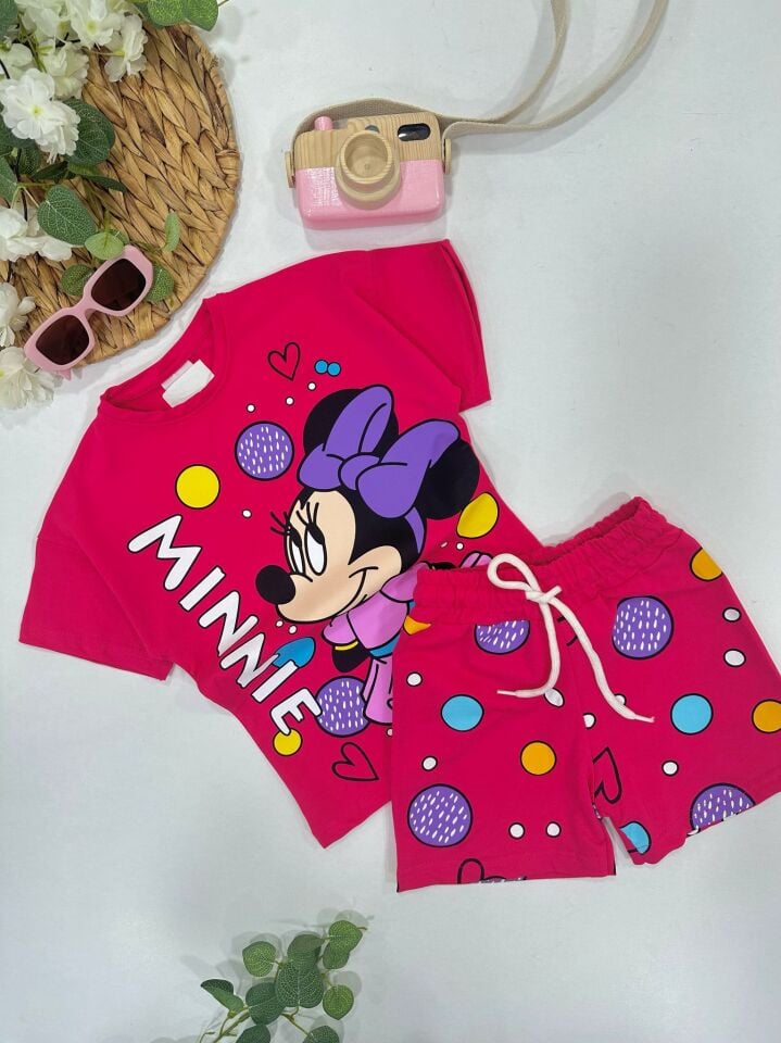 KIZ ÇOCUK ŞORTLU TAKIM