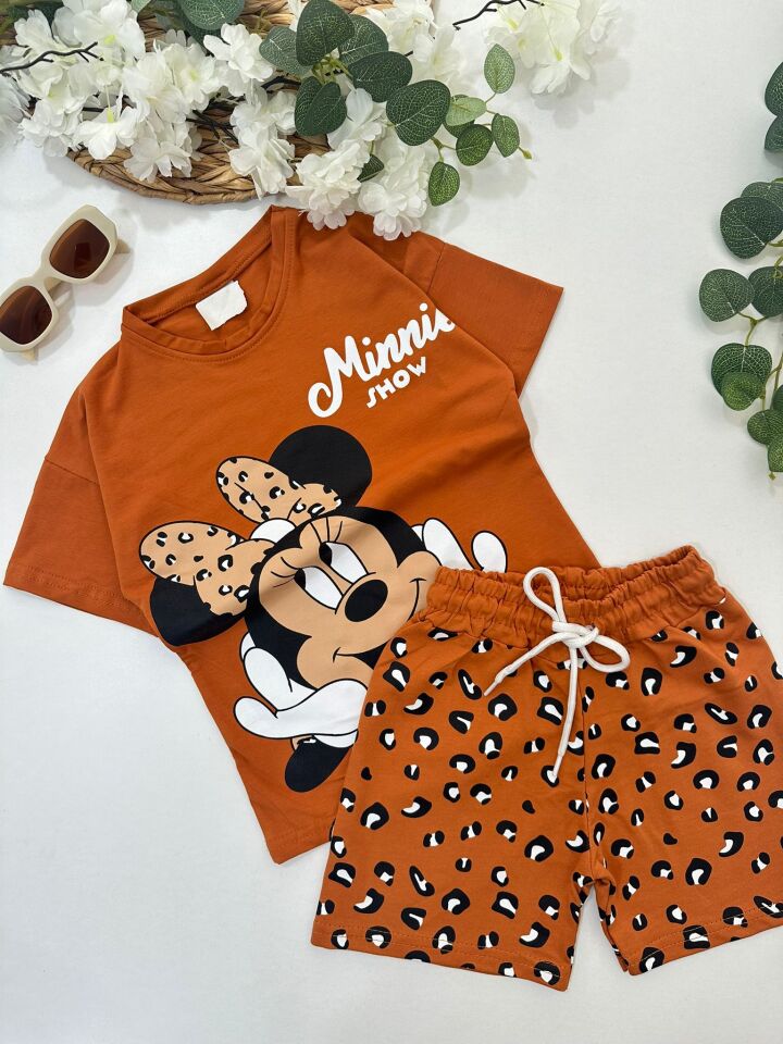 KIZ ÇOCUK ŞORTLU TAKIM