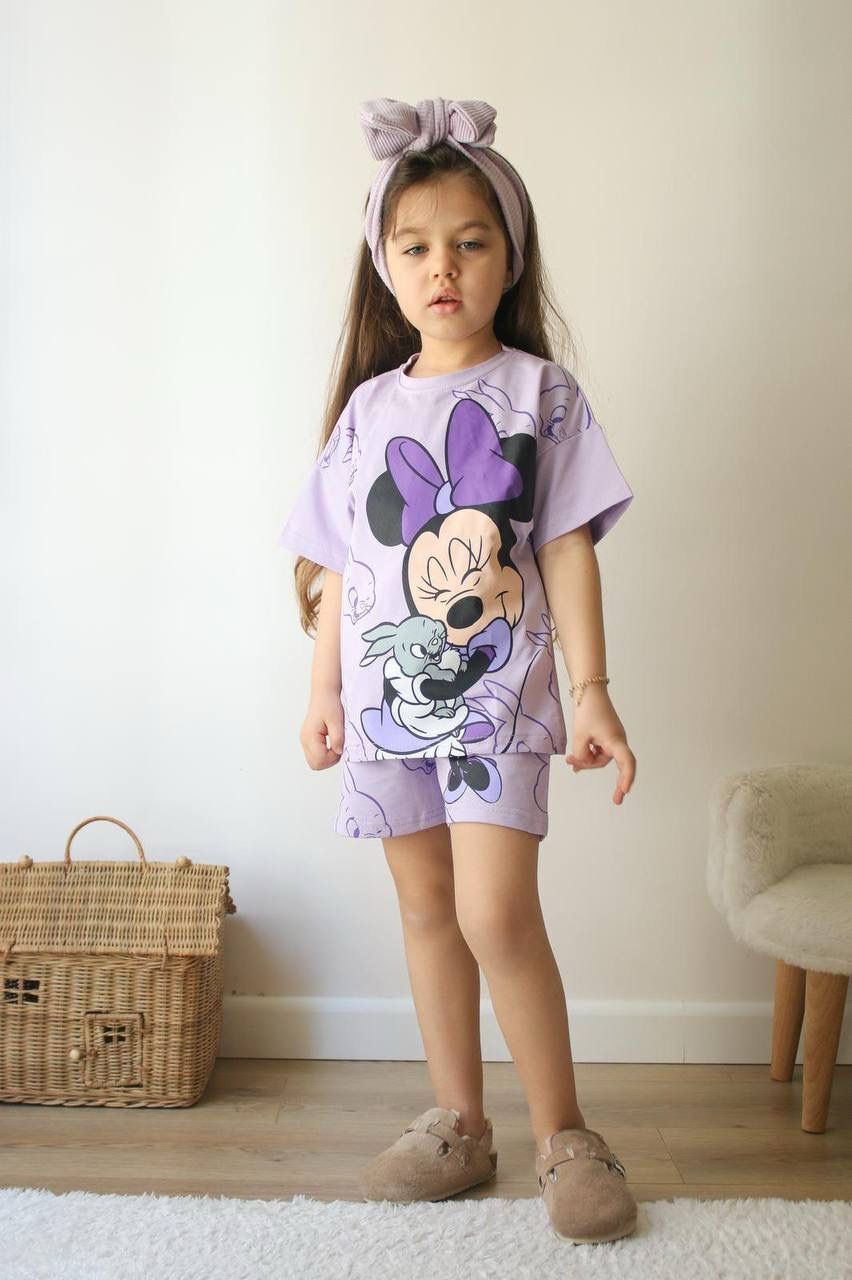 KIZ ÇOCUK ŞORTLU TAKIM