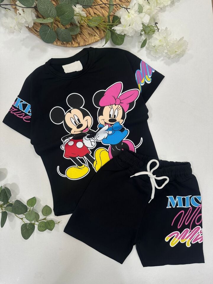 KIZ ÇOCUK ŞORTLU TAKIM