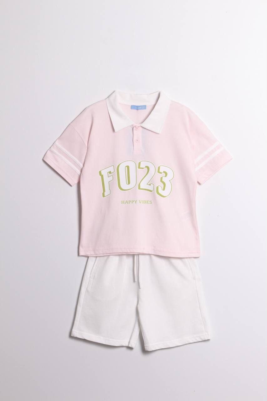 KIZ ÇOCUK ŞORTLU TAKIM