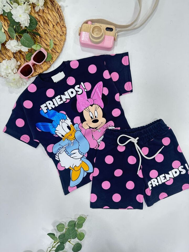 KIZ ÇOCUK ŞORTLU TAKIM