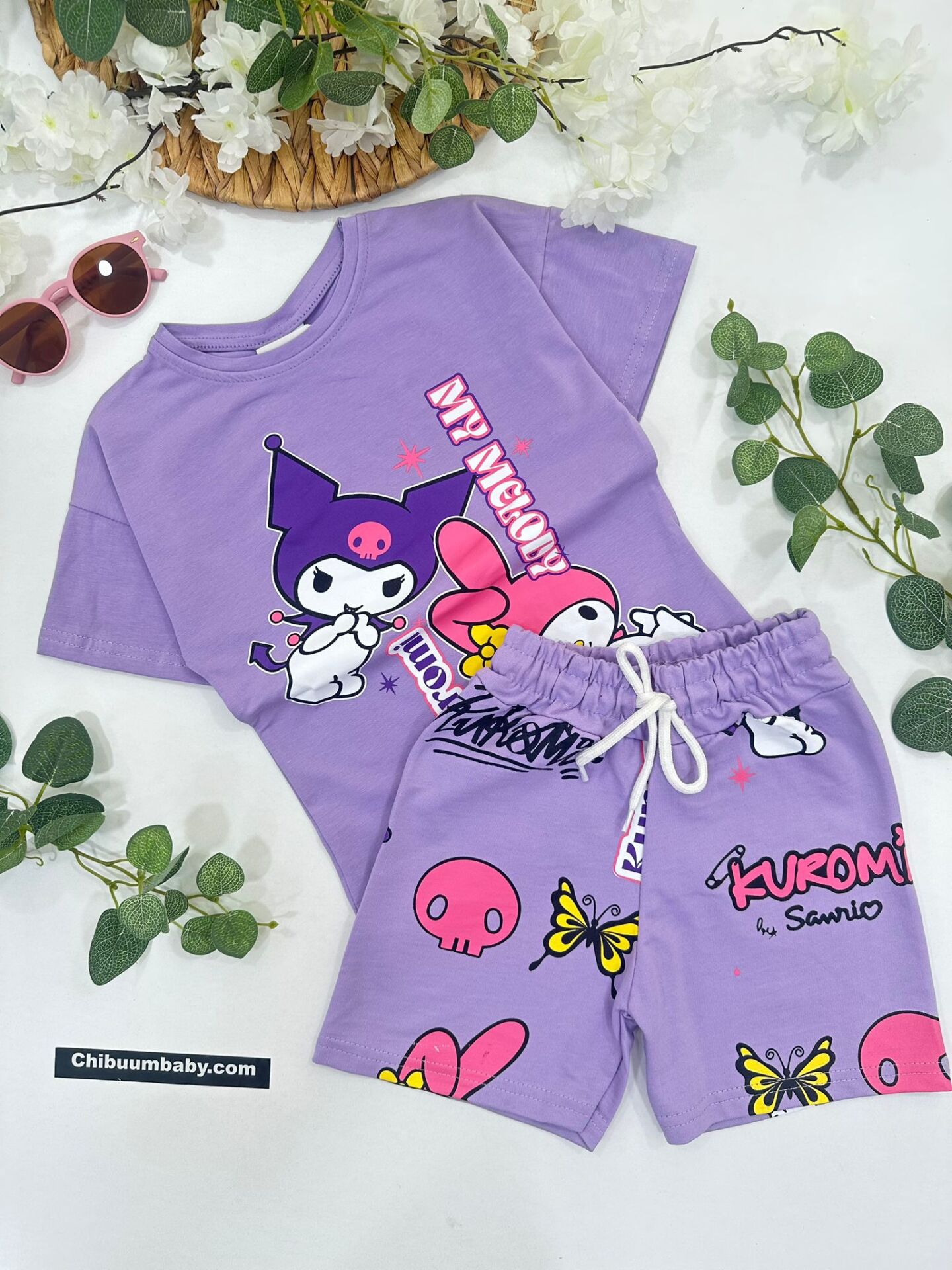 KIZ ÇOCUK ŞORTLU TAKIM