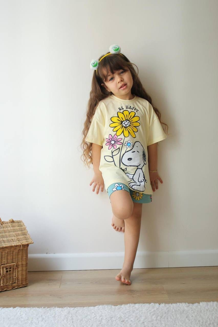 KIZ ÇOCUK ŞORTLU TAKIM