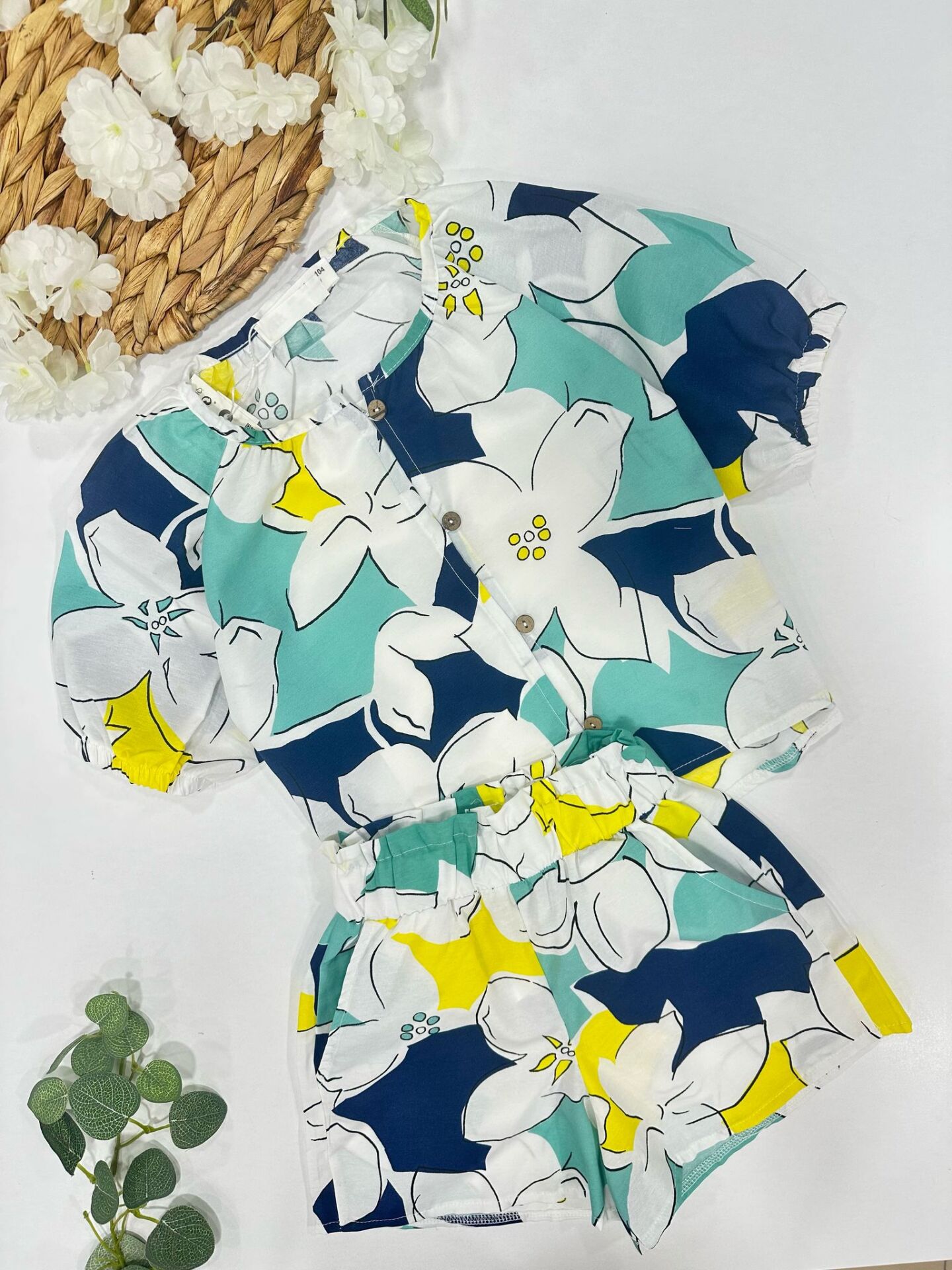 KIZ ÇOCUK ŞORTLU TAKIM