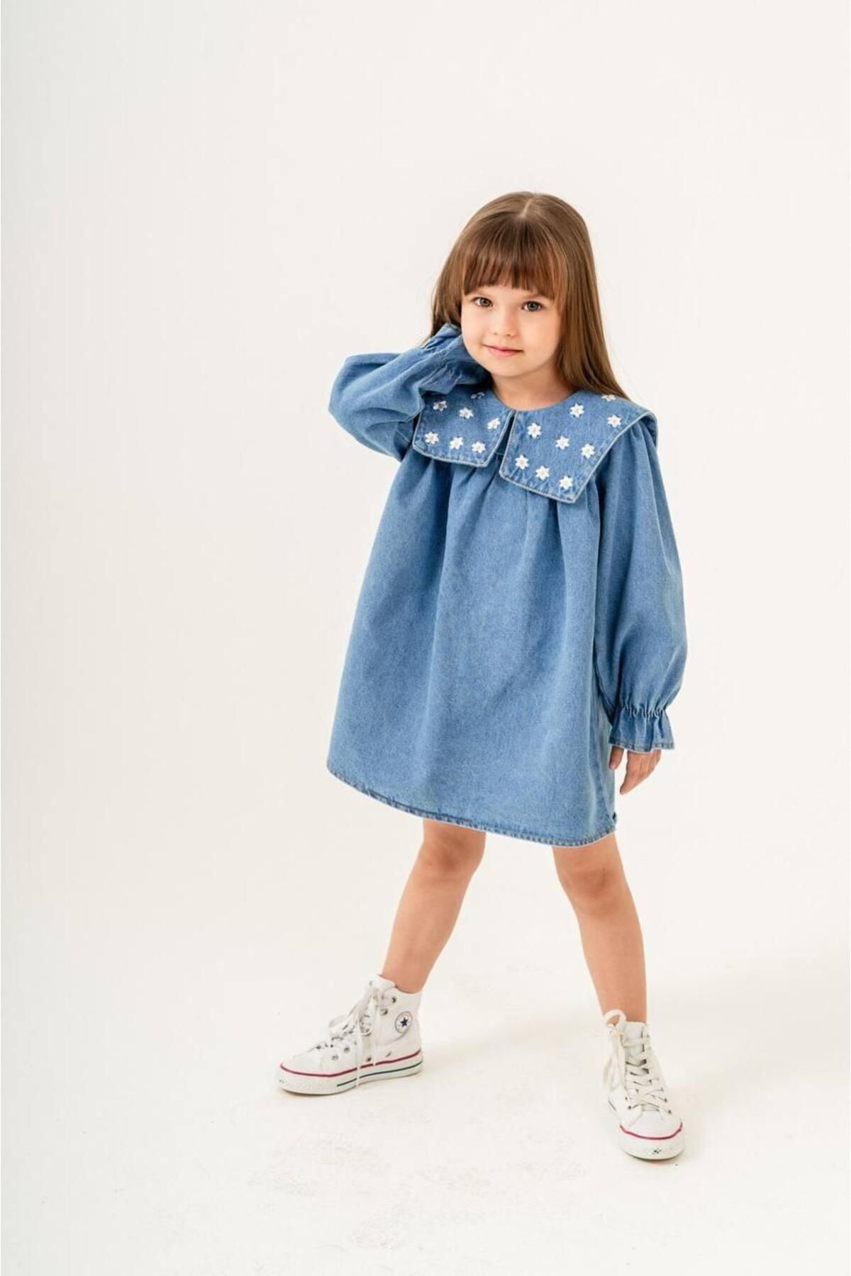 KIZ ÇOCUK KOT ELBİSE