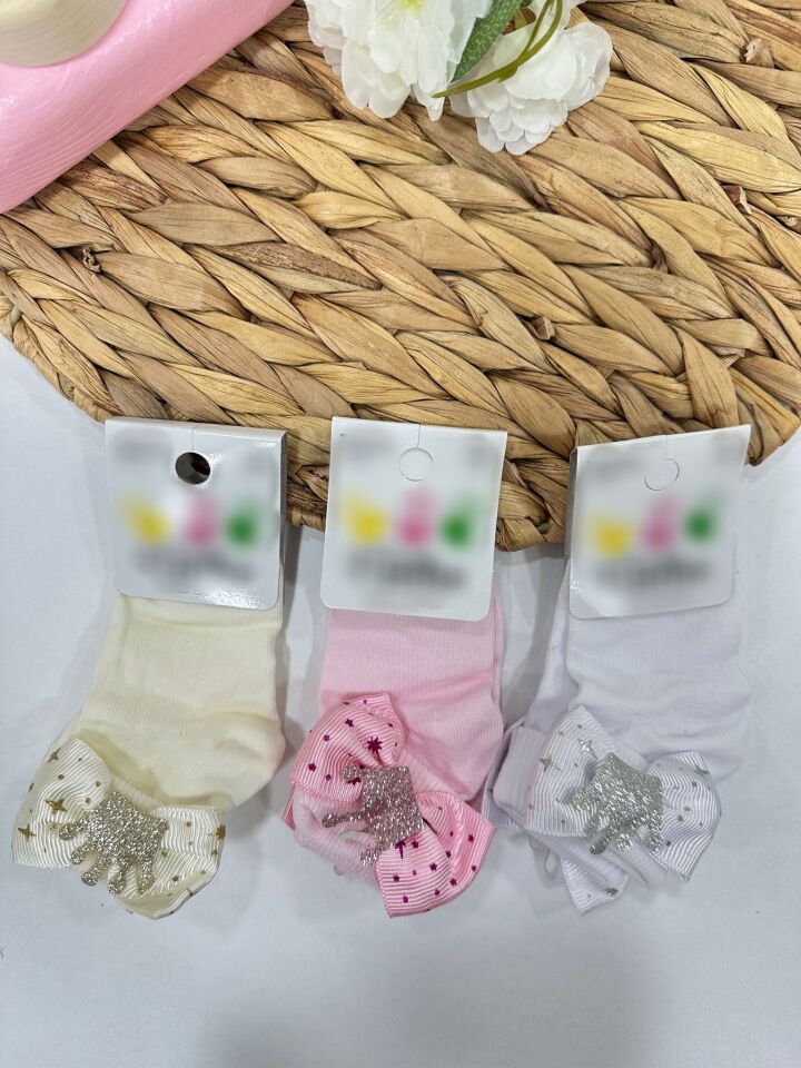 TAÇLI ÇORAP 3-4 YAŞ