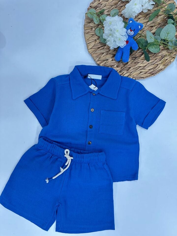 UNISEX OVERSİZE MÜSLİN TAKIM